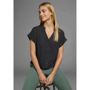 Boysens Hemdbluse, im Oversized-Style mit Ballonsaum