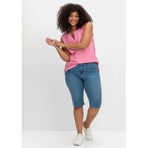 Sheego Jeansbermudas "Große Größen", im Curvy-Schnitt PIA