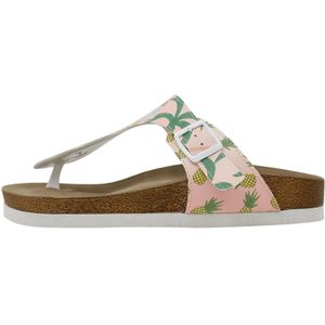 DOGO Zehentrenner "DOGO Lila Dogo Lila Sandalen Damen Sandalen/ Sandaletten /", Vegan
