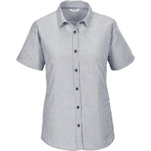 Killtec Funktionshemd "KOS 43 WMN WVN SHRT", Karierte, wasserabweisende, atmungsaktive, PFAS-freie Bluse