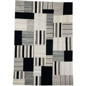 Kayoom Teppich "Radical 325", rechteckig, 15 mm Höhe, Handgewebter Jacquard Kilim, hochwertige Materialmischung.