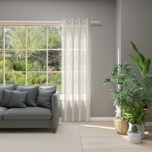 Neutex for you Vorhang "Allure", (1 St.), Ösenschal mit Metallösen, Breite 140 cm, nach Maß