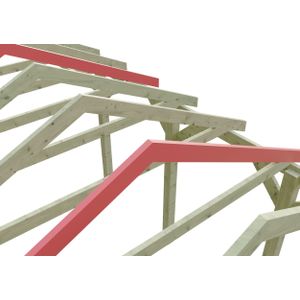 Skanholz Carport-Stützelement "Schneelasterhöhung", sk=3,00kN/m²