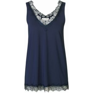rosemunde Unterziehshirt "Billie Tank Top", mit wunderschönem Vintage-Spitzenbesatz an V- Ausschnitt und Saum