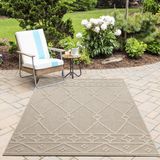 Ayyildiz Teppiche Outdoorteppich "PATARA 4955", rechteckig, 8 mm Höhe, Läufer / Pflegeleicht / Strapazierfähig / In- und Outdoor geeignet