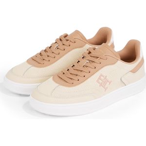 Tommy Hilfiger Plateausneaker "TH HERITAGE SNEAKER PERF", Freizeitschuh, Halbschuh, Schnürschuh mit TH-Logostickerei