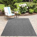 Ayyildiz Teppiche Outdoorteppich "PATARA 4955", rechteckig, 8 mm Höhe, Läufer / Pflegeleicht / Strapazierfähig / In- und Outdoor geeignet