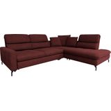 alina Ecksofa "Louis", Breite 286 cm, Rückenlehnenverstellung, wahlweise mit Bettfunktion