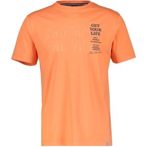 LERROS T-Shirt "LERROS Herren T-Shirt mit Brust-Print"
