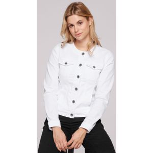 SOCCX Jeansjacke, ohne Kapuze, mit Brusttaschen