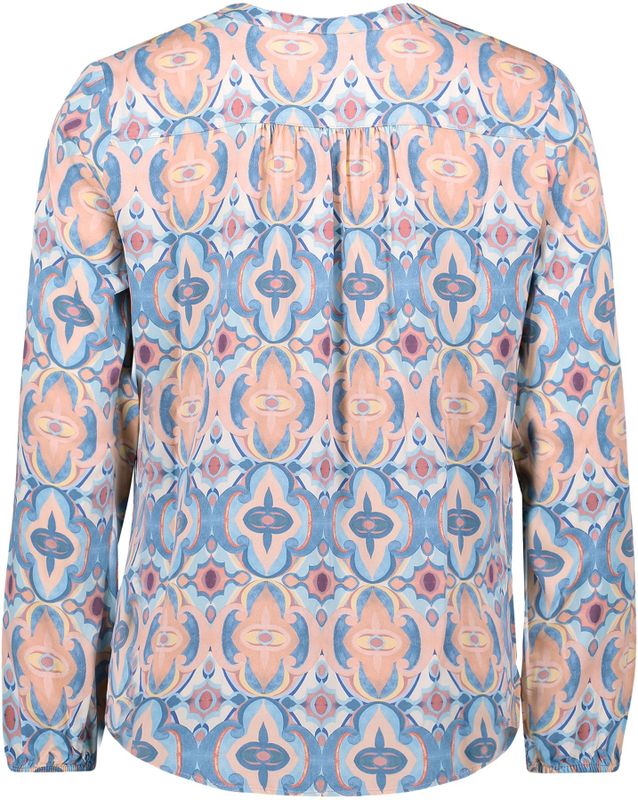Cartoon Shirtbluse "Cartoon Blusenshirt mit Muster"