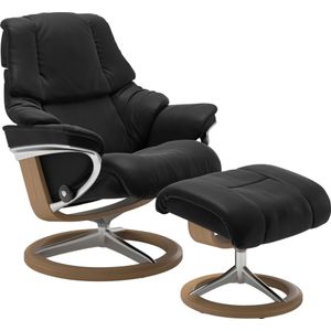 Stressless Relaxsessel "Reno", mit Signature Base, Größe S, M & L, Gestell Eiche
