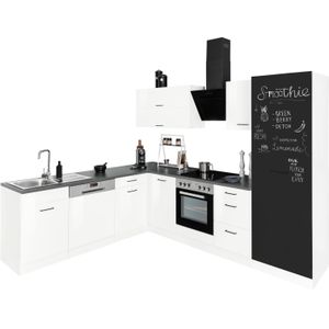 KOCHSTATION Winkelküche "KS-Trier", mit E-Geräten, Stellbreite 220/270 cm