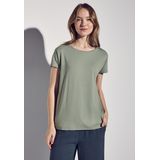 STREET ONE T-Shirt, mit U-Boot-Ausschnitt