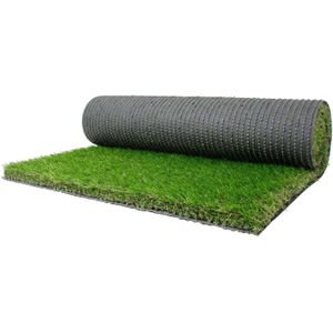 Primaflor-Ideen in Textil Kunstrasen "FORESTLAND", rechteckig, 37 mm Höhe, realistische Optik, mit Drainagefunktion, ideal für Balkon & Terrasse