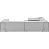Places of Style Ecksofa "Watertown, moderne XXL L-Form, 306 cm breit", Komfortabel mit tiefer Sitzfläche – ideal für große Wohnräume