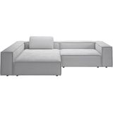 Places of Style Ecksofa "Watertown, moderne XXL L-Form, 306 cm breit", Komfortabel mit tiefer Sitzfläche – ideal für große Wohnräume