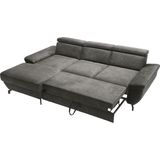TRENDMANUFAKTUR Ecksofa "Rima, multifunktionales Sofa, L-Form,", mit Bettfunktion, Bettkasten, Kopf- und Sitztiefenverstellung