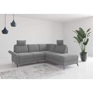Home affaire Ecksofa "Rochelle", optional: Armteilverstellung, klappbar, Bettkasen