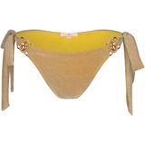 Moda Minx Bikini-Hose "Lumiere Amour", mit seitlicher Bindung und Steinbesatz