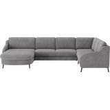 sit&more Wohnlandschaft "Soul U-Form", wahlweise mit Bettfunktion und Bettkasten oder Schubkasten