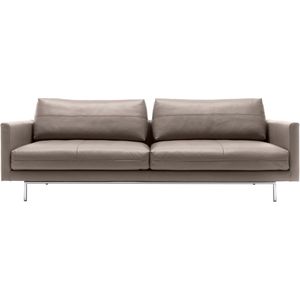 Creation BY ROLF BENZ 3,5-Sitzer "CR.414, Designsofa, edles Sofa, Loungesofa, Ledersofa, klares Design", aus Leder oder Chenille, erstklassiger Sitzkomfort, legere Polsterung