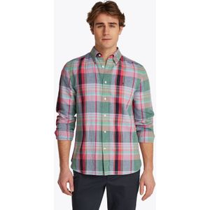 Tommy Hilfiger Langarmhemd "LINEN BLEND MADRAS CHECK"