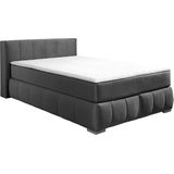 Guido Maria Kretschmer Home&Living Boxspringbett "Chelles", inkl. Topper, in XXL- Überlänge 220 cm, Unterbox mit feine Wölbung