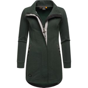 Ragwear Sweatjacke "Letrice", Sportliche Zip-Jacke mit hohem Kragen