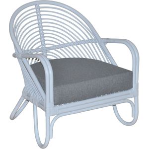 HOFMANN LIVING AND MORE Loungesessel, (1 St., Inklusive extra stark gepolsterten Sitzkissen), Handgeflochten