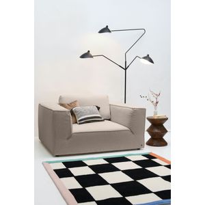 TOM TAILOR HOME Loveseat "BIG CUBE STYLE", mit bequemen Stegkissen, extra große Sitztiefe, Breite 147 cm