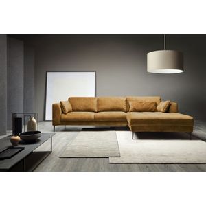 TRENDMANUFAKTUR Ecksofa "Luzi, wahlweise mit Schlaffunktion & Bettkasten. OTTOs Choice, L-Form", Designsofa mit tollem Sitzkomfort, Metallfüße schwarz, Breite 280 cm