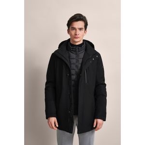 bugatti Langjacke, mit Kapuze, mit wasserfester Eigenschaft