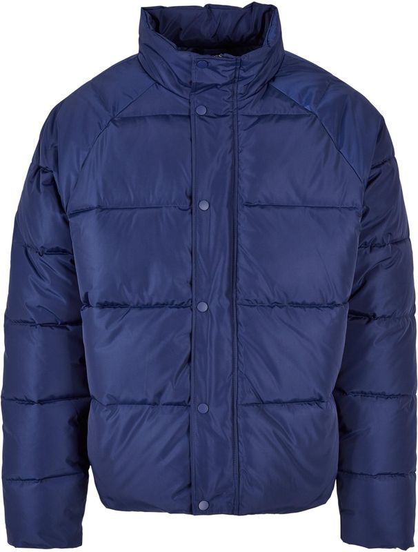 URBAN CLASSICS Winterjacke "Urban Classics Herren Raglan Puffer Jacket", (1 St.), ohne Kapuze