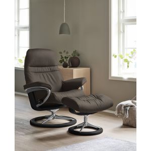 Stressless Relaxsessel "Sunrise", mit Signature Base, Größe M, Gestell Schwarz