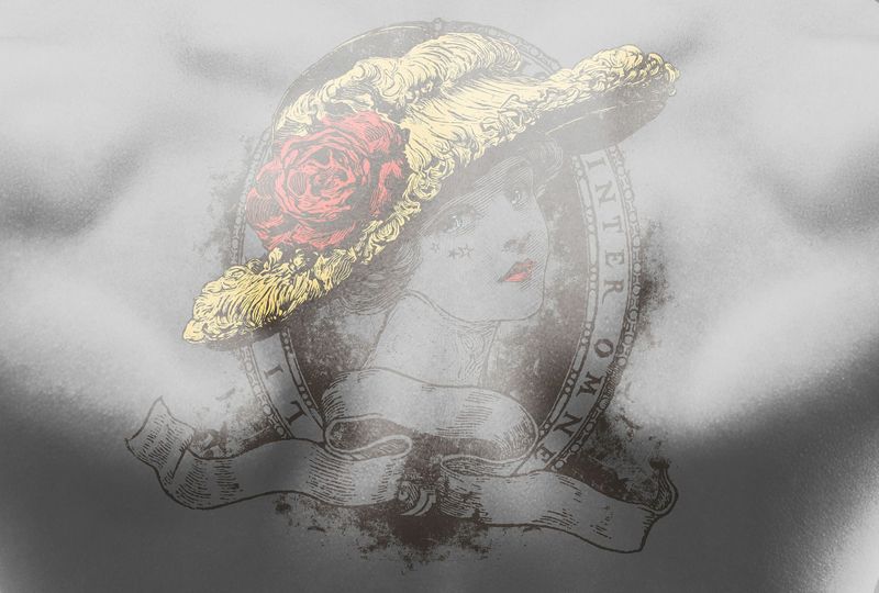 Architects Paper Fototapete "Atelier 47 Tattoo 1", abstrakt, Vlies, Wand, Schräge, Decke