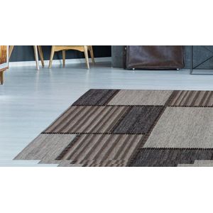 Kayoom Teppich "Phoenix 112", rechteckig, 6 mm Höhe, Dezenter Jacquard-Teppich, Flachflor, Aus pflegeleichten Materialien