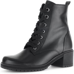 Gabor Schnürstiefelette, Blockabsatz, Schnürboots, Stiefelette mit Best Fitting-Ausstattung