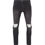 2Y Studios Bequeme Jeans "2Y Studios Herren 2Y Destroyed Skinny Cropped Denim"