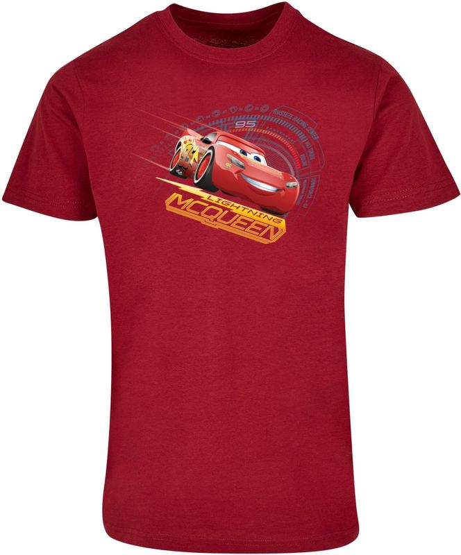ABSOLUTE CULT T-Shirt "ABSOLUTE CULT Herren Cars - Lightning McQueen Basic T-Shirt", (1 tlg.)