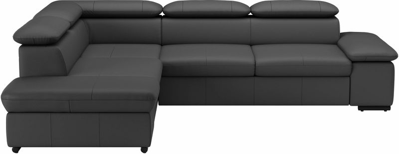 sit&more Ecksofa "Alcudia L-Form", mit Armteilverstellung, optional Kopfteilverstellung und Bettfunktion