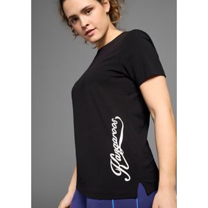 KangaROOS T-Shirt, Kurzarm, figurumspielend, unifarben, Rundhalsausschnitt, casual