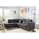 TRENDMANUFAKTUR Ecksofa "Chamber, zeitlos und modern, hoher Sitzkomfort, L-Form", wahlweise mit Schlaffunktion