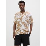 Jack & Jones Kurzarmhemd "JJEJEFF TROPICAL AOP RESORT SHIRT SS SN", mit All-Over Print