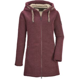 G.I.G.A. DX by killtec Fleecejacke "GW 54 WMN KNTFLC PRK", Windabweisender Damen Strickfleeceparka mit Kapuze und Fleecefutter