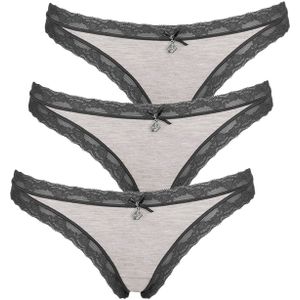 like it String "3er Pack Damen String Kim", (Spar-Pack, 3 Stück St.)