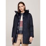 Tommy Hilfiger Parka, mit Kapuze, mit Logoprägung