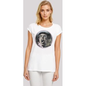 F4NT4STIC T-Shirt "Elton John Vintage Circle", Premium Qualität