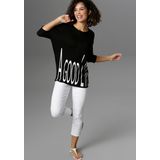 Aniston SELECTED 3/4-Arm-Shirt, mit Statement-Spruch
