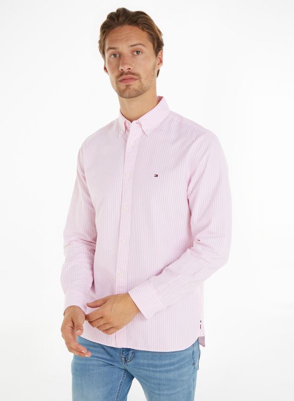 Tommy Hilfiger Langarmhemd "HERITAGE OXFORD STRIPE RF SHIRT"